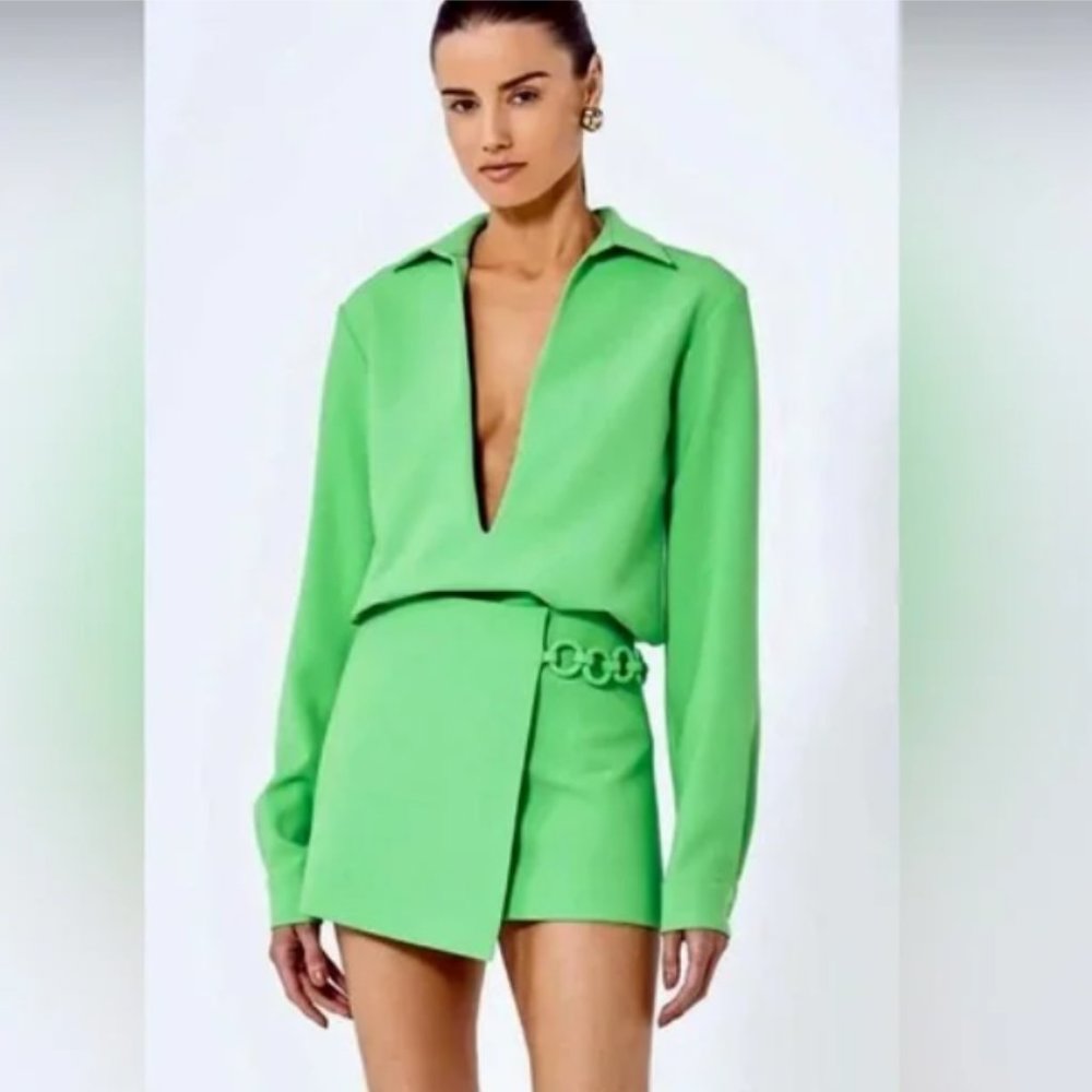 Alexis cire top and ravenna skirt set, size large, new without tags